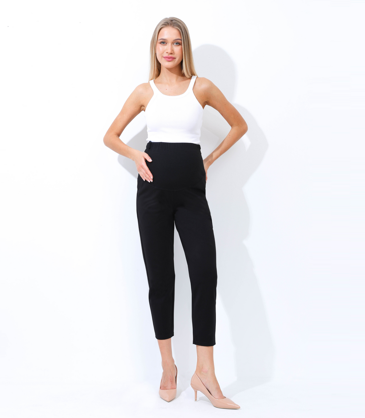 The Maternity Ankle Pant - LittleLullabyLoft