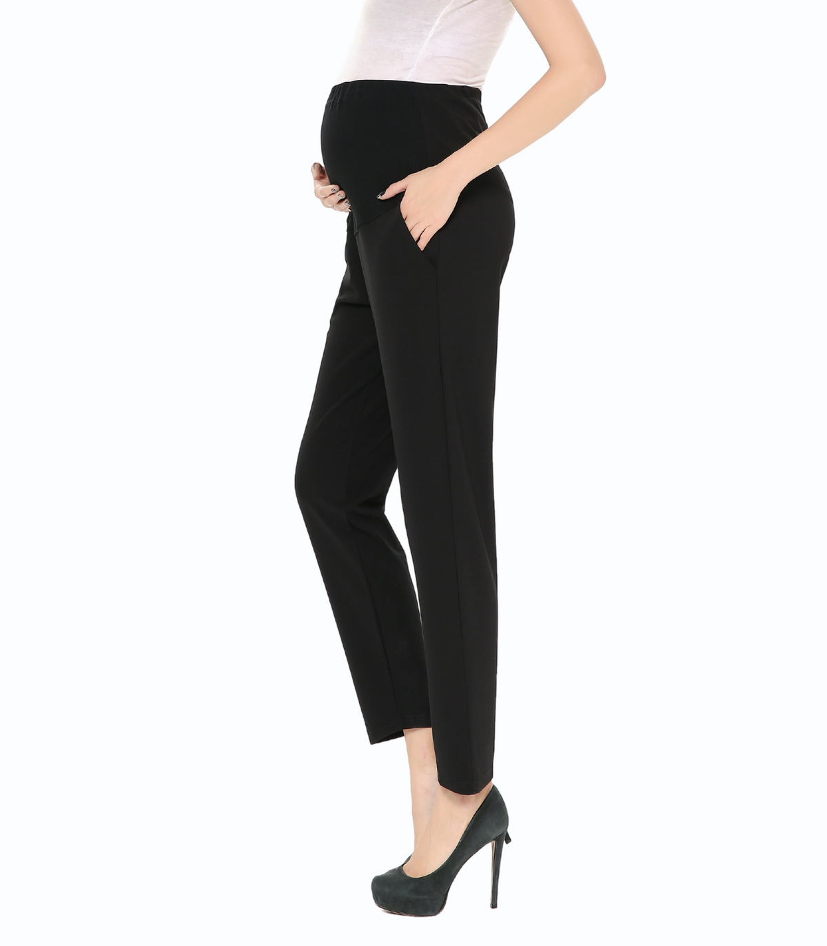 The Maternity Ankle Pant - LittleLullabyLoft