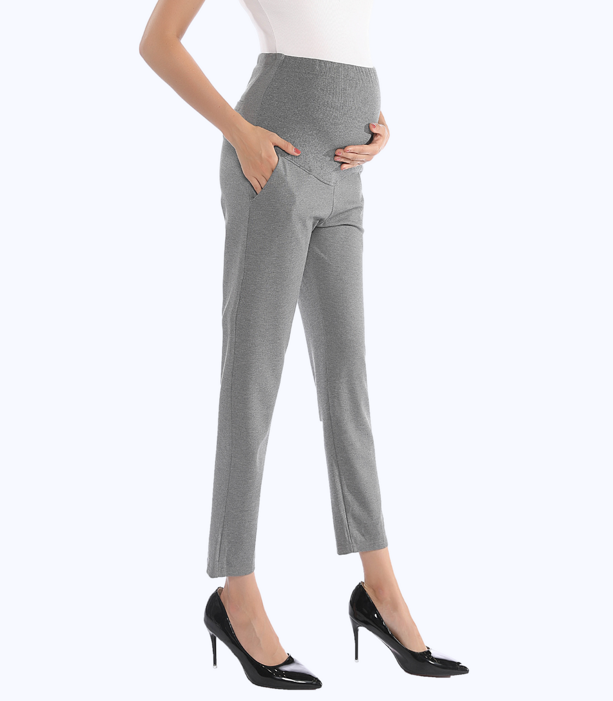 The Maternity Ankle Pant - LittleLullabyLoft