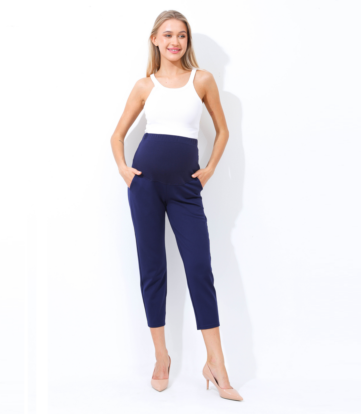 The Maternity Ankle Pant - LittleLullabyLoft