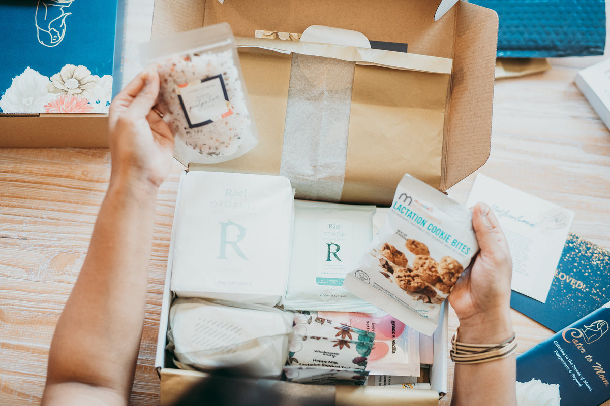 Deluxe Postpartum Care Box – Premium Support for Moms - LittleLullabyLoft