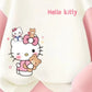 Sanrio Autumn Baby Girls Clothes Set Kid Hello Kitty Printed Sweatshirts Pullover Top & Pants 2pcs Children Patchwork Tracksuit - LittleLullabyLoft