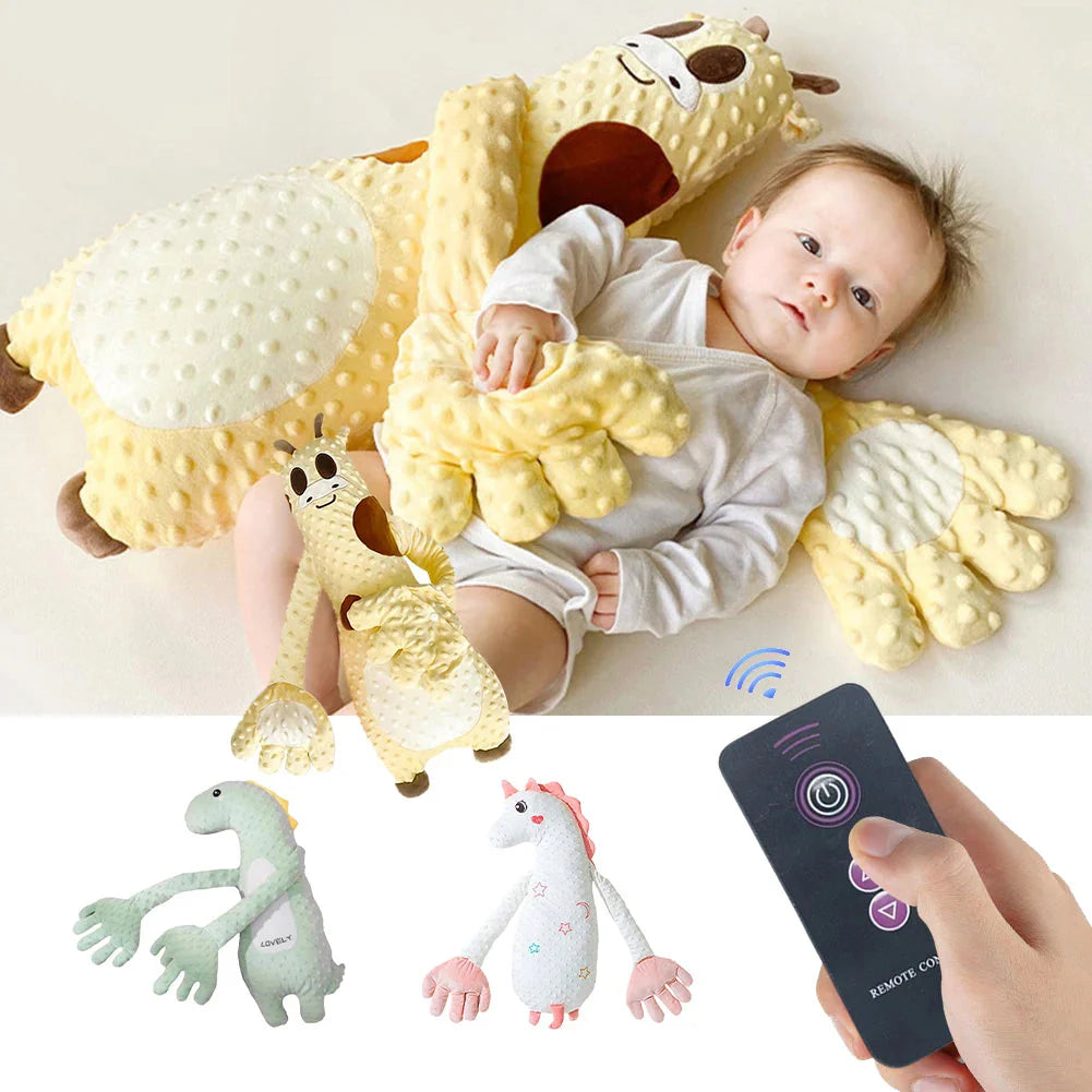 Baby Soothing Hand Toy – Automatic Palm Patting Sleep Pillow