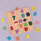 Kids Alphabetic Arithmetic Number Geometric Shapes Wooden Puzzle Montessori Preschool Learning Educational Game Toy for Children - LittleLullabyLoft