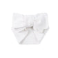 Knitted Oversized Topknot in White