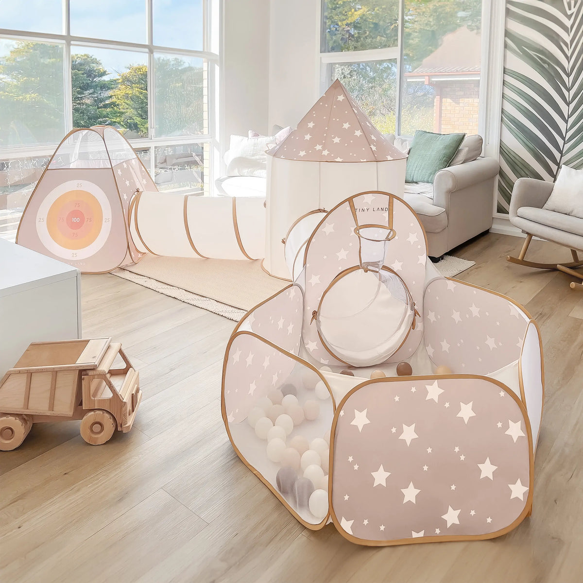 Tiny Land® Discovery 5-in-1 Play Tunnel With no Balls - LittleLullabyLoft