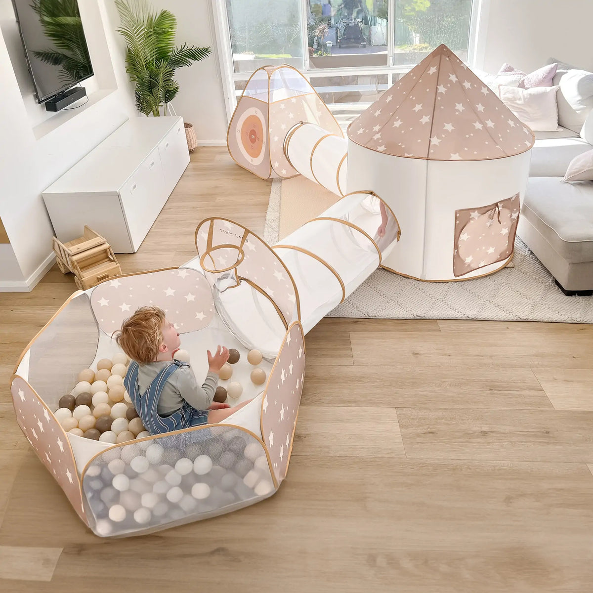 Tiny Land® Discovery 5-in-1 Play Tunnel With no Balls - LittleLullabyLoft