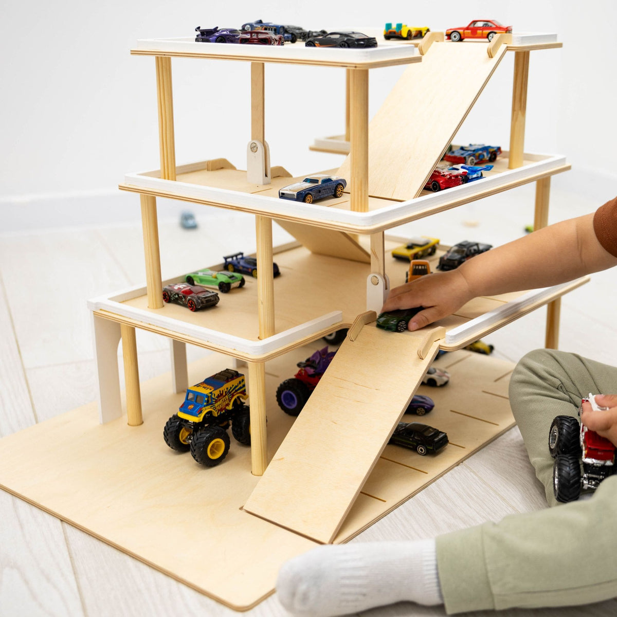 Toy Parking Garage - LittleLullabyLoft