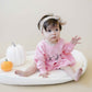 Dancing Skeletons Sweatshirt Romper - Pink