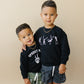 Organic Cotton Spooky Mini Crewneck Sweatshirt