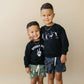 Organic Cotton Spooky Mini Crewneck Sweatshirt