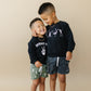 Organic Cotton Dancing Skeletons Crewneck Sweatshirt