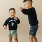 Organic Cotton Dancing Skeletons Crewneck Sweatshirt