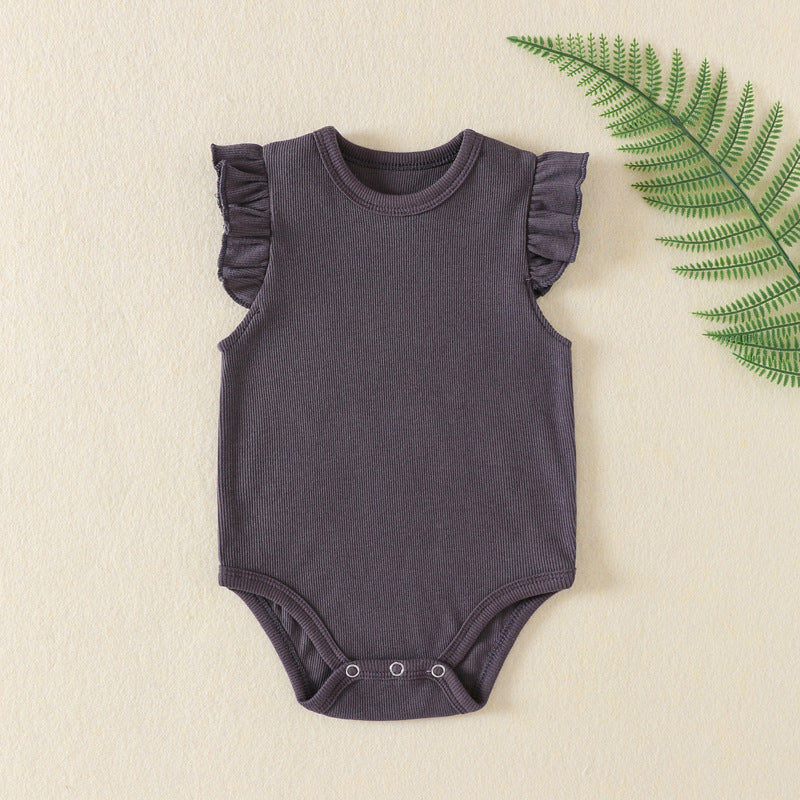 Newborn Baby Girl Onesie Jumpsuit Romper Outfit Set