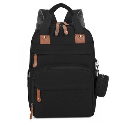 Multi-Functional Diaper Bag with Changing Pad Warming Compartment - LittleLullabyLoft