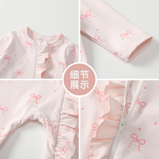 Warm Newborn One-Piece Baby Romper for Everyday Comfort - LittleLullabyLoft