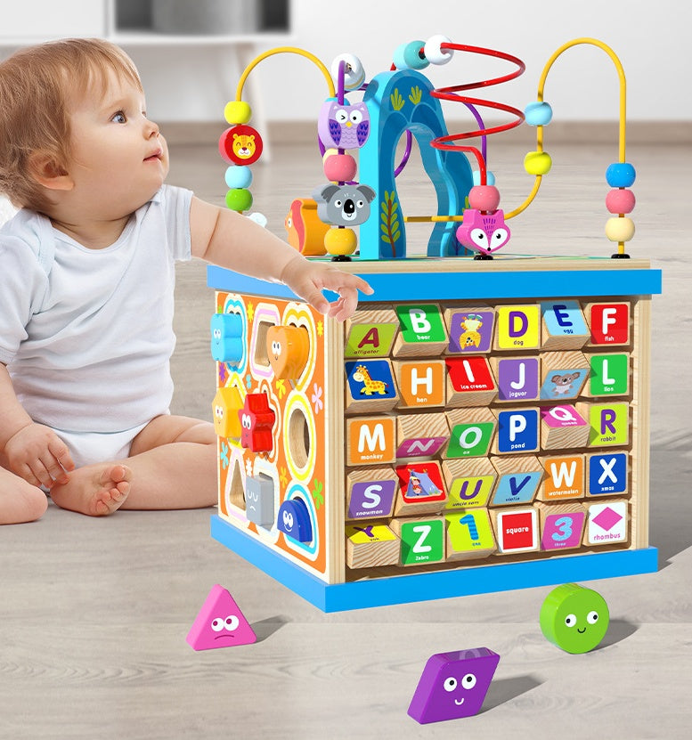 Baby Wooden Learning Toys for Boys and Girls