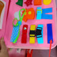Children's Busy Board Dressing and Buttoning Learning Book Toy - LittleLullabyLoft