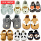 Baby Shoes Leather Newborn Booties For Babies Baby Infant Toddler Moccasins Shoes - LittleLullabyLoft