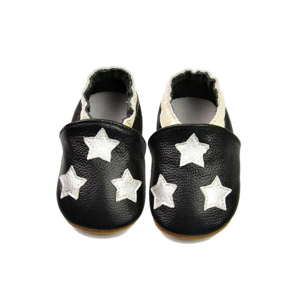 Baby Shoes Leather Newborn Booties For Babies Baby Infant Toddler Moccasins Shoes - LittleLullabyLoft
