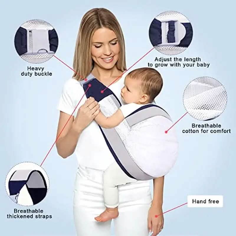 3D Mesh Baby Sling Carrier Breathable Infant Wrap