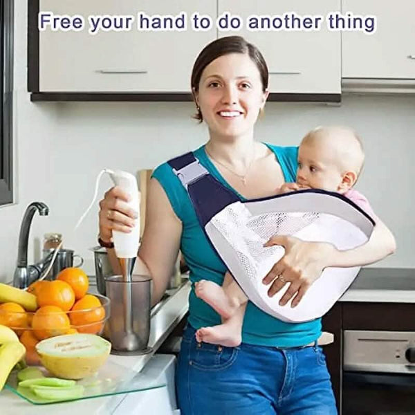 3D Mesh Baby Sling Carrier Breathable Infant Wrap