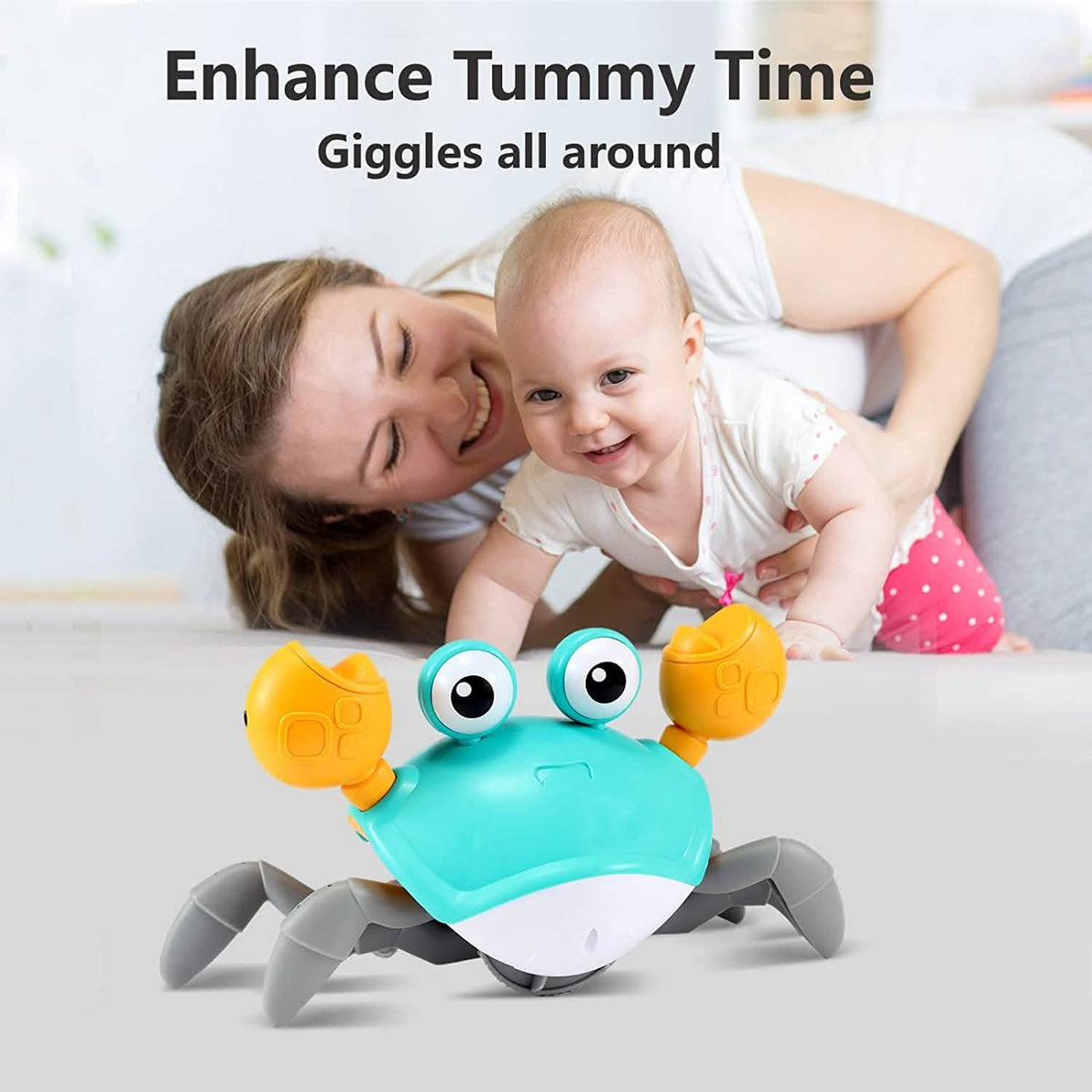 Baby Toys Infant Crawling Crab - LittleLullabyLoft