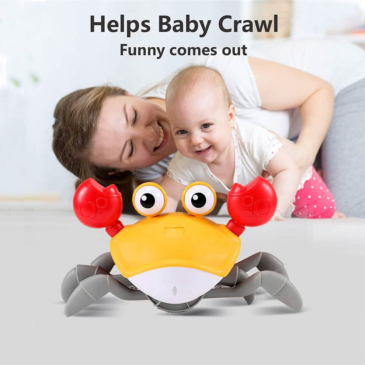 Baby Toys Infant Crawling Crab - LittleLullabyLoft