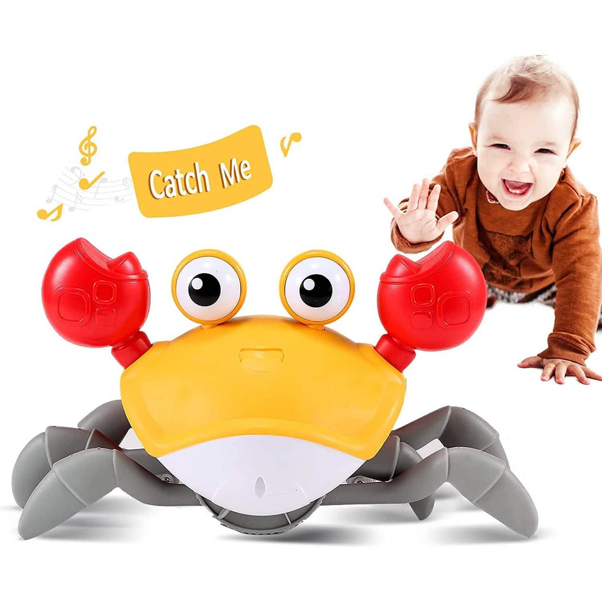 Baby Toys Infant Crawling Crab - LittleLullabyLoft