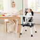 6-in-1 Convertible Baby High Chair with Removable Tray - LittleLullabyLoft