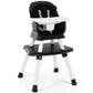 6-in-1 Convertible Baby High Chair with Removable Tray - LittleLullabyLoft