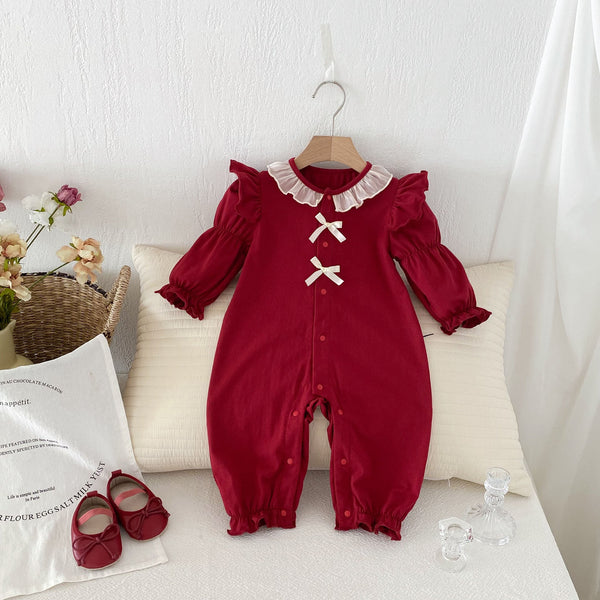 Autumn Baby Jumpsuit Soft Comfortable Infant Outfit