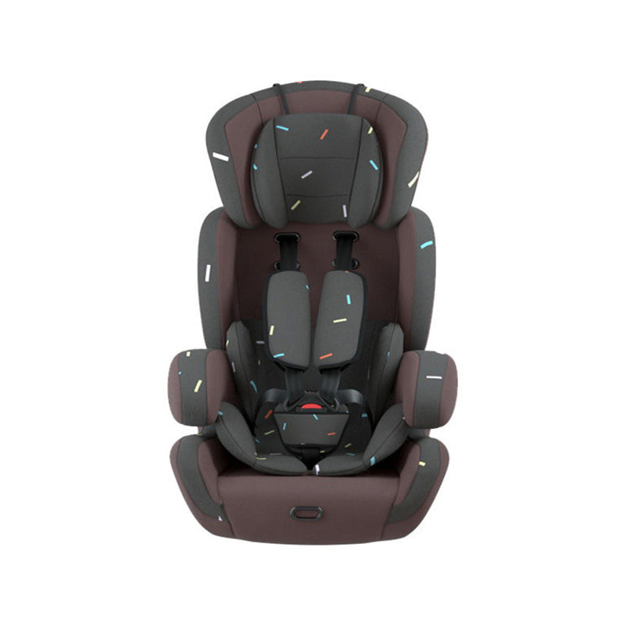 Foldable Portable Baby Car Seat with Carry Basket