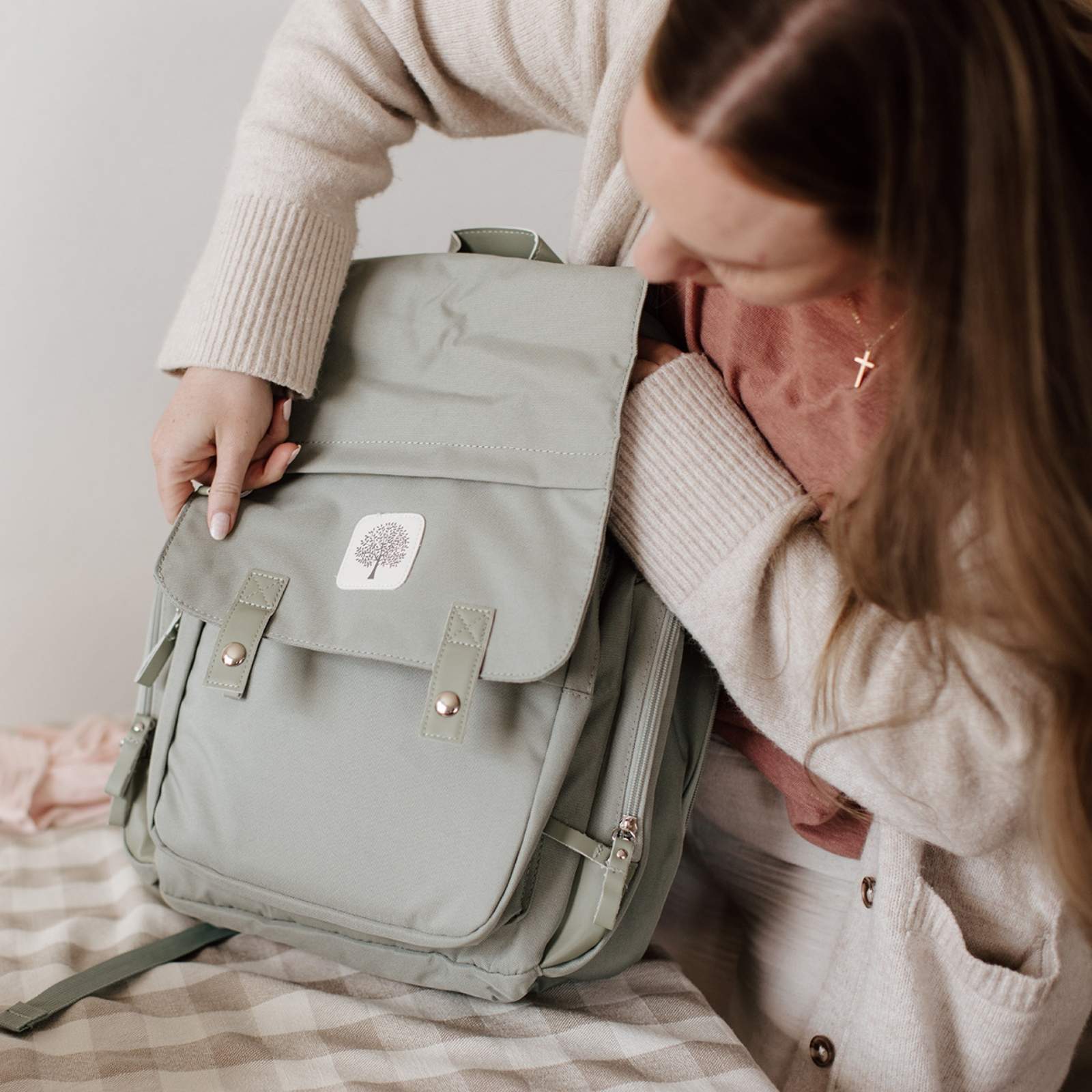 Birch Diaper Backpack Spacious Baby Travel Organizer Bag