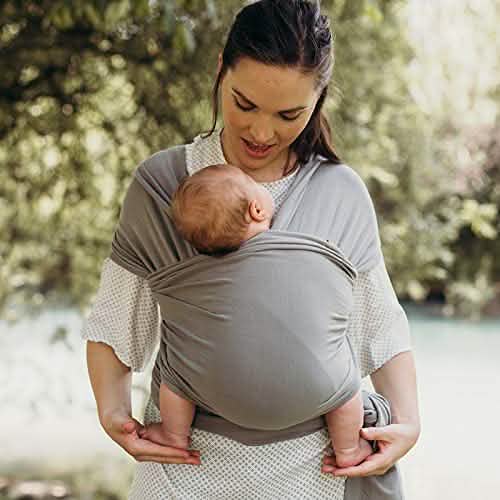 Boba Wrap Baby Carrier - Original Stretchy Infant Sling - LittleLullabyLoft
