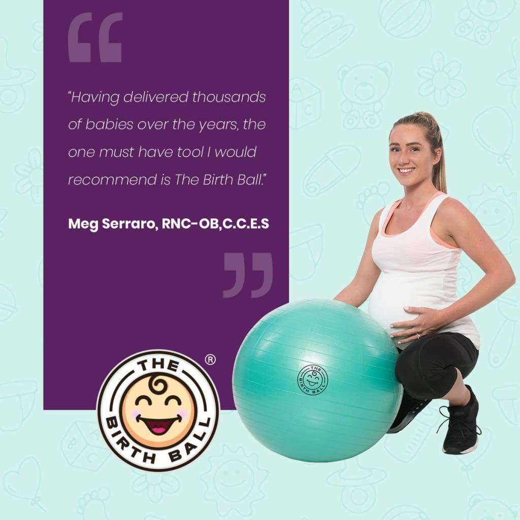 Buy The Birth Ball | # 1 Selling Birthing Ball For Pregnancy and Labor - FREE Rush Shipping - LittleLullabyLoft