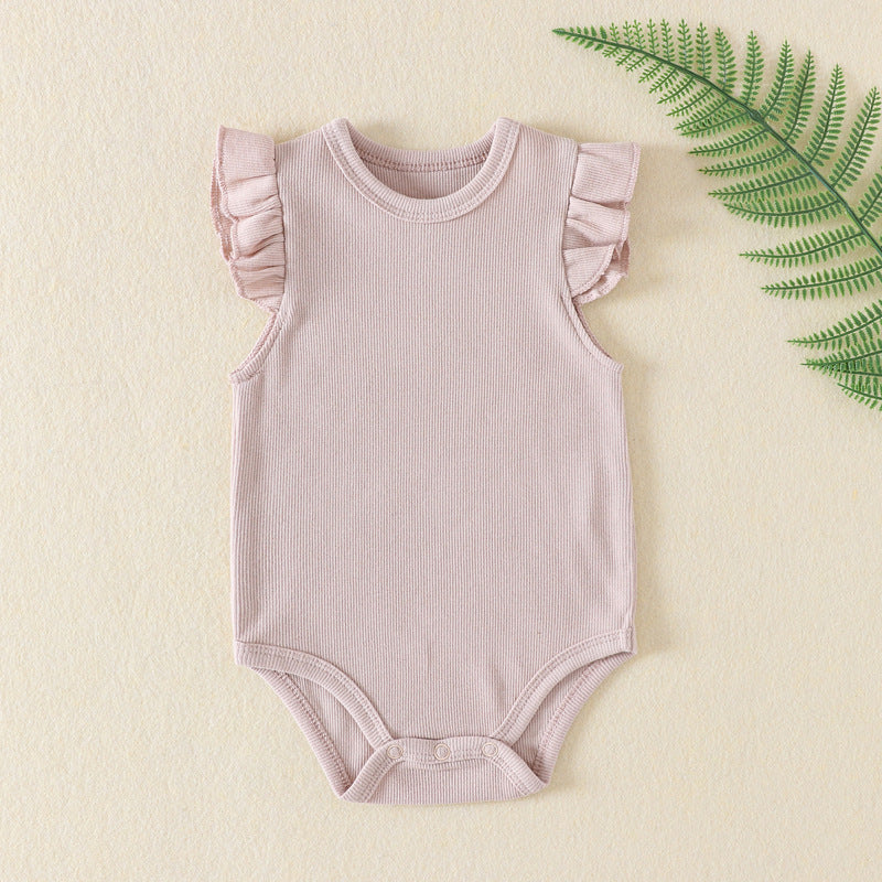 Newborn Baby Girl Onesie Jumpsuit Romper Outfit Set