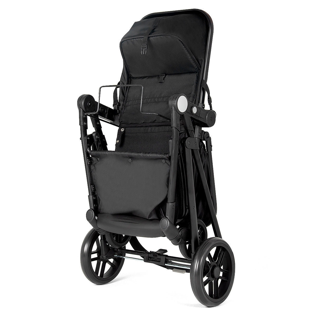 2-in-1 Foldable Pushchair Newborn Infant Baby Stroller - LittleLullabyLoft