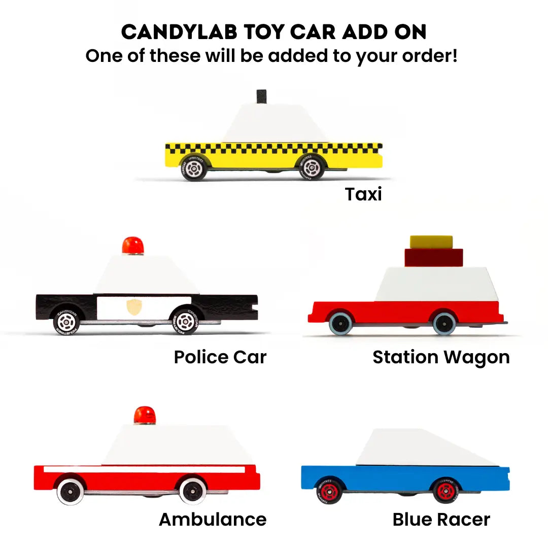 Toy Car Mat with Cars - All-in-One Travel Play Set