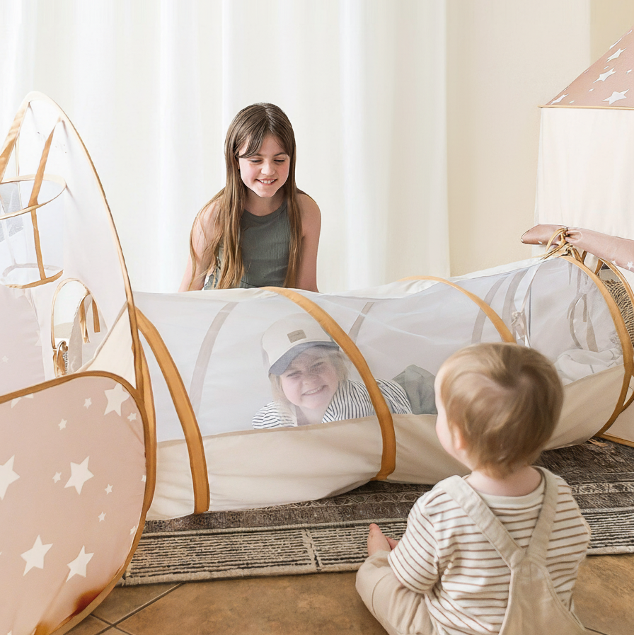 Tiny Land® Discovery 5-in-1 Play Tunnel With no Balls - LittleLullabyLoft