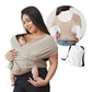 Summer Cotton Cross Simple  Baby Carrier - LittleLullabyLoft