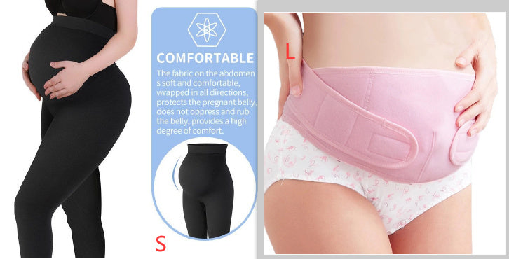 Maternity Leggings High Waist Pants Women Pregnancy Clothes - LittleLullabyLoft
