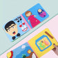 Felt Busy Board 3D Educational Learning Activity Book - LittleLullabyLoft