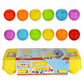 Baby Learning Educational Toy Smart Egg Toy Games Shape Matching Sorters Toys Montessori Eggs Toys For Kids Children - LittleLullabyLoft