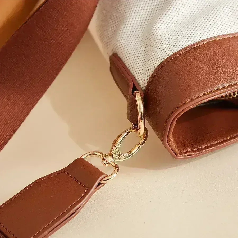 Canvas Tote Diaper Bag Spacious Baby Travel Organizer