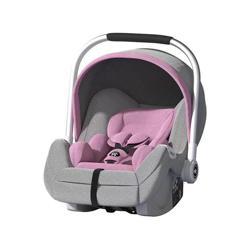 Foldable Portable Baby Car Seat with Carry Basket