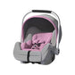Foldable Portable Baby Car Seat with Carry Basket - LittleLullabyLoft
