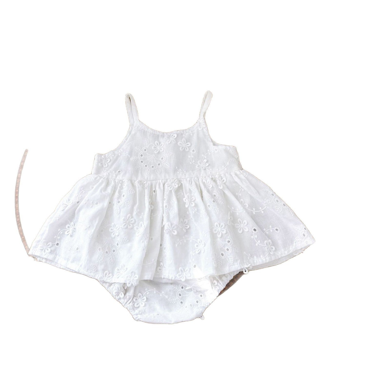 Summer Baby Girl Jumpsuit Soft Gown Outfit