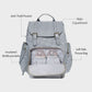 Waterproof Tweed Diaper Bag Backpack for Travel - LittleLullabyLoft