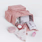 Waterproof Tweed Diaper Bag Backpack for Travel - LittleLullabyLoft